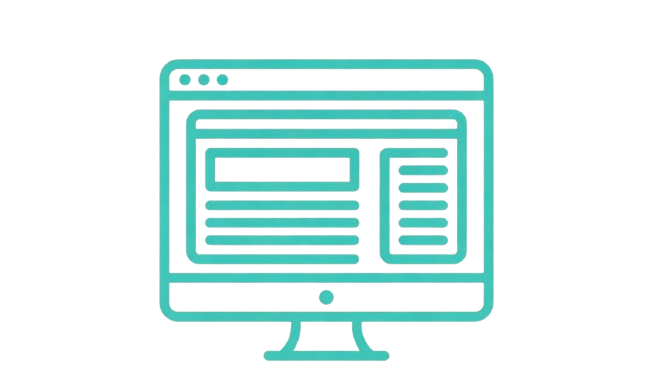 Website design icon